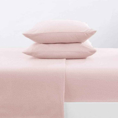 4-Piece Solid Fleece Sheet - Christina Collection