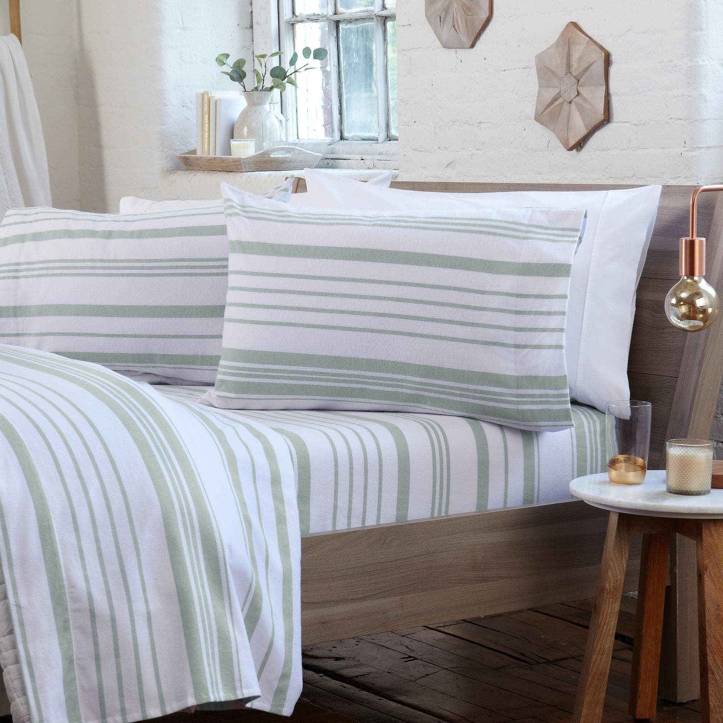 4-Piece Turkish Cotton Flannel Sheet - Raye Collection