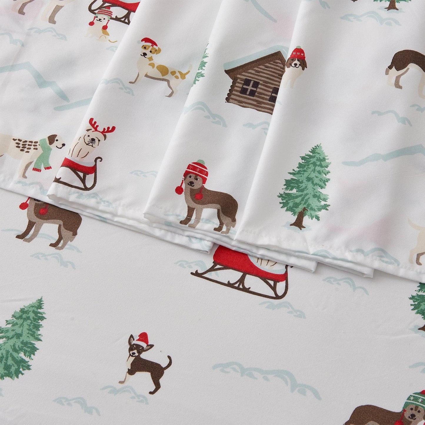 4-Piece Lodge Microfiber Sheet - Mountain Ridge Collection