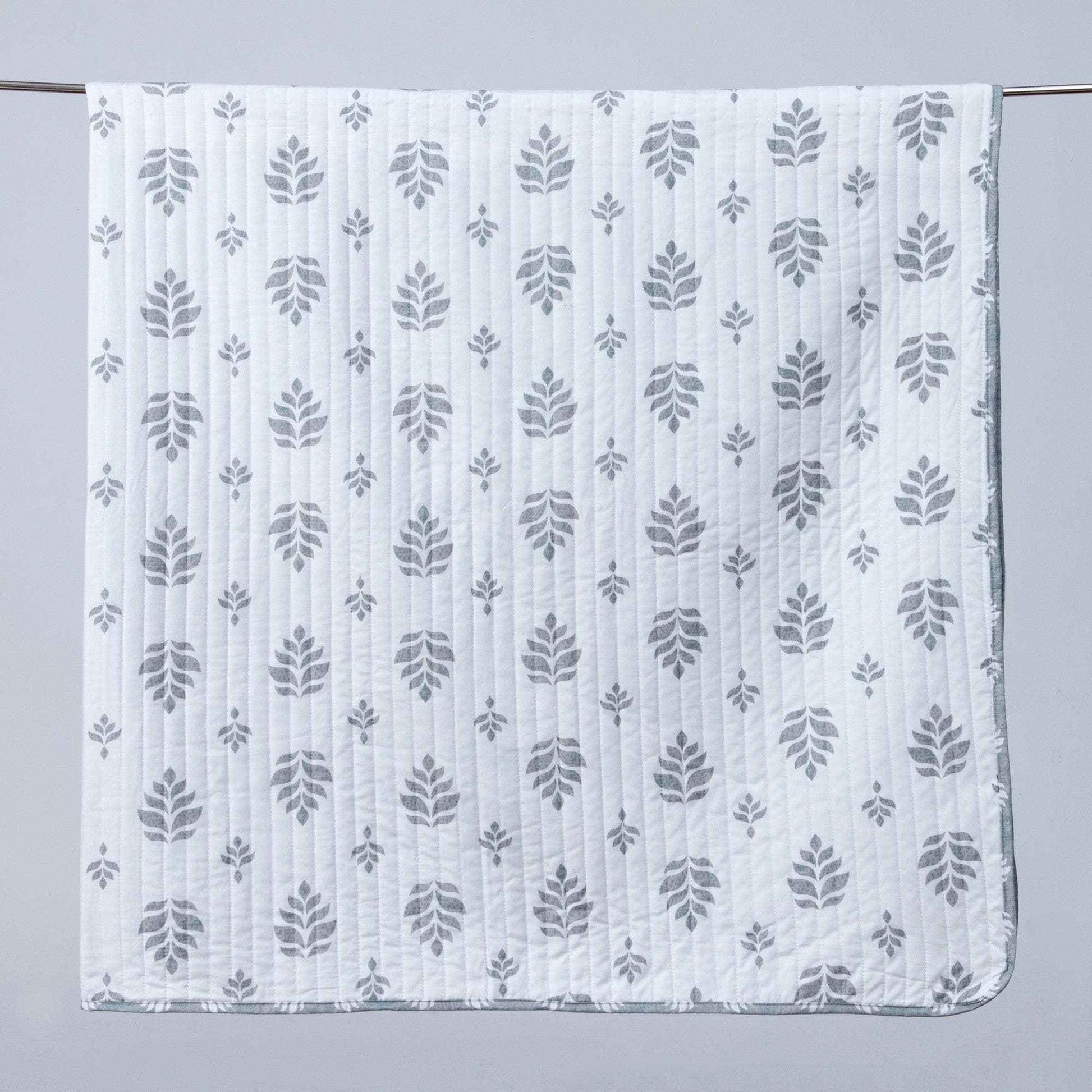 3-Piece French Floral Quilt - Colette Collection