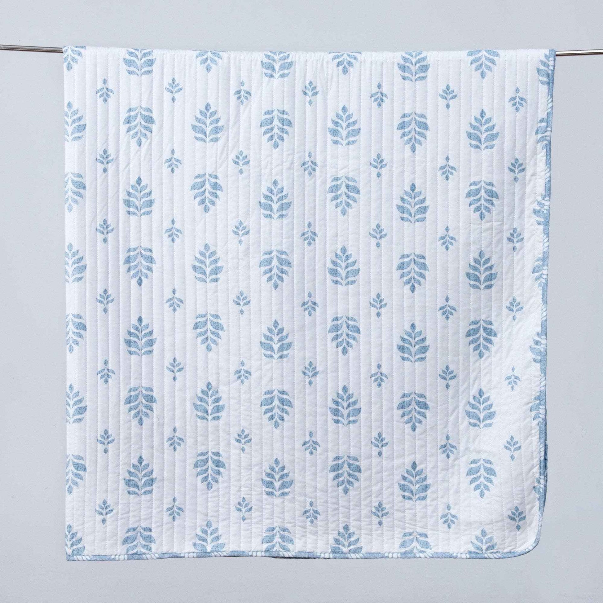 3-Piece French Floral Quilt - Colette Collection