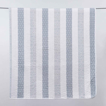 3-Piece Stripe Quilt - Adele Collection