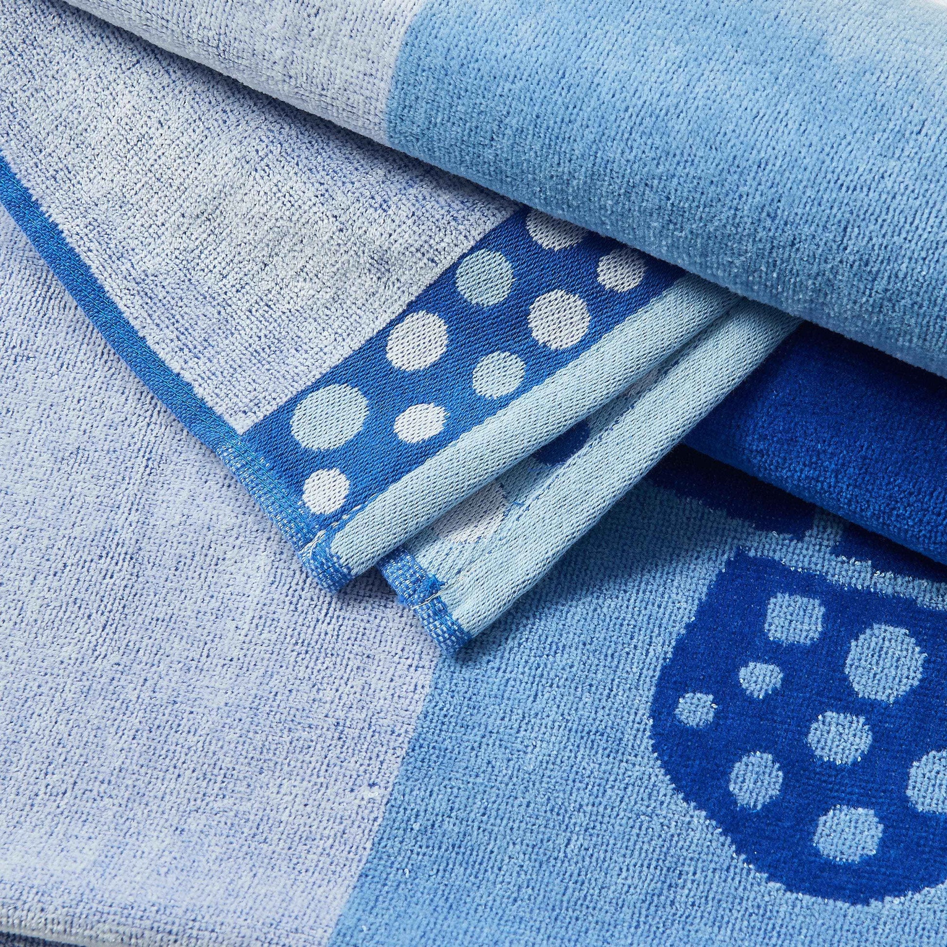 2 Pack 100% Cotton Jacquard Beach Towels - Playa Collection