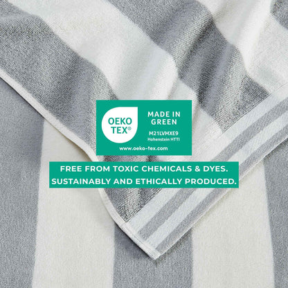 4 Pack Striped Cabana Oversized Beach Towel - Edgartown