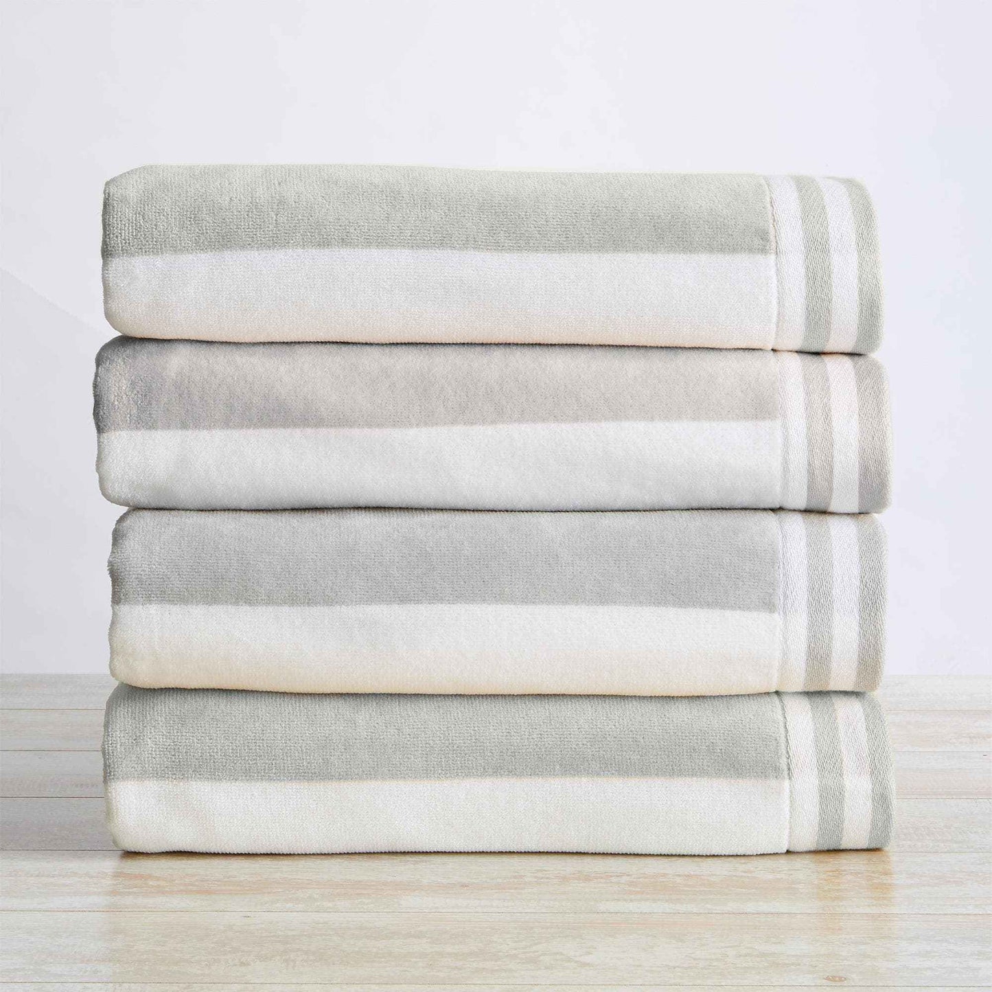 4 Pack Striped Cabana Oversized Beach Towel - Edgartown