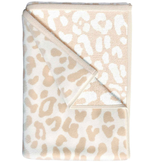 Oversized Retro Printed Beach Towel - St. Barts Collection