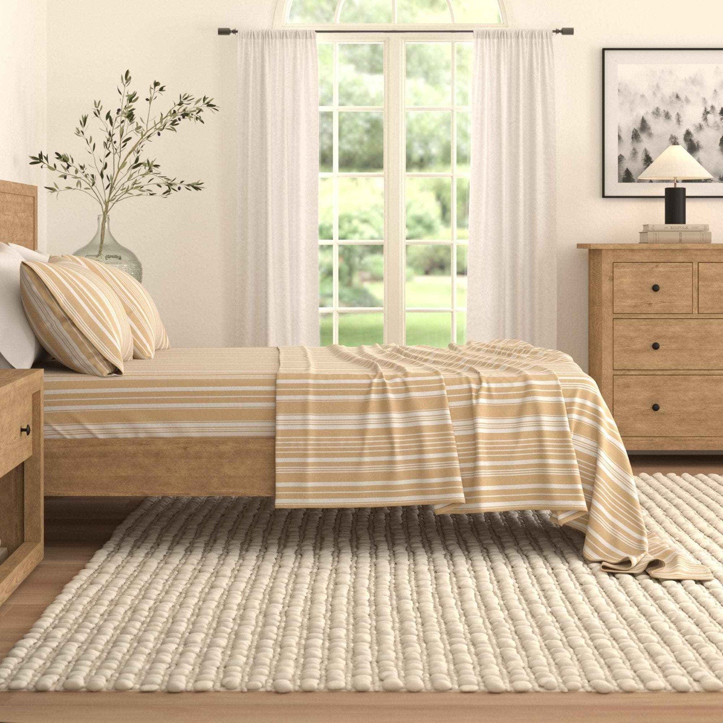 Striped Sheet Set - Elouise Collection