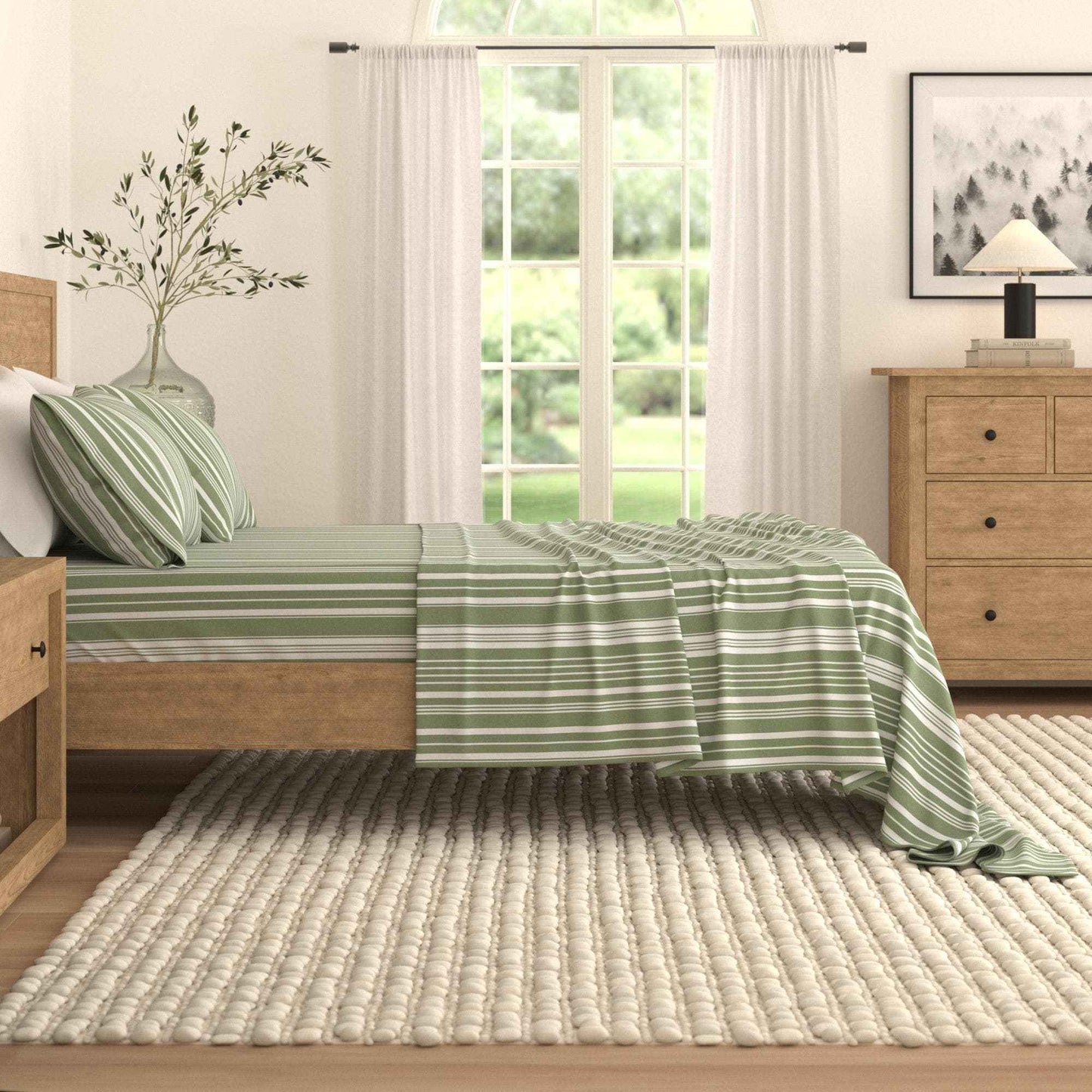 Striped Sheet Set - Elouise Collection