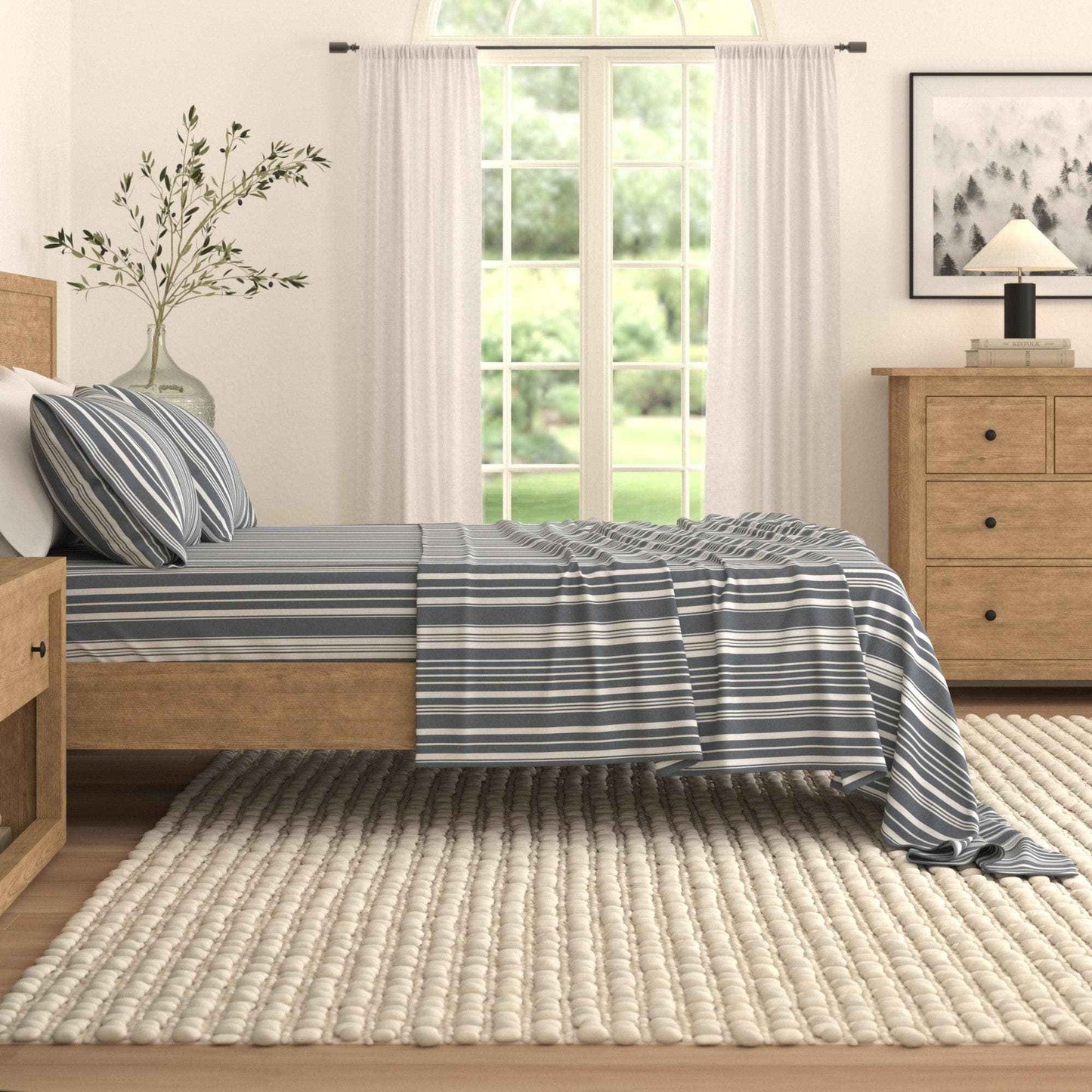 Striped Sheet Set - Elouise Collection
