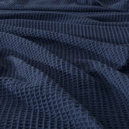 100% Cotton Waffle Weave Blanket - Mikala Collection