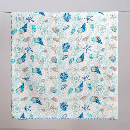3-Piece Coastal Quilt Set - Bali Collection