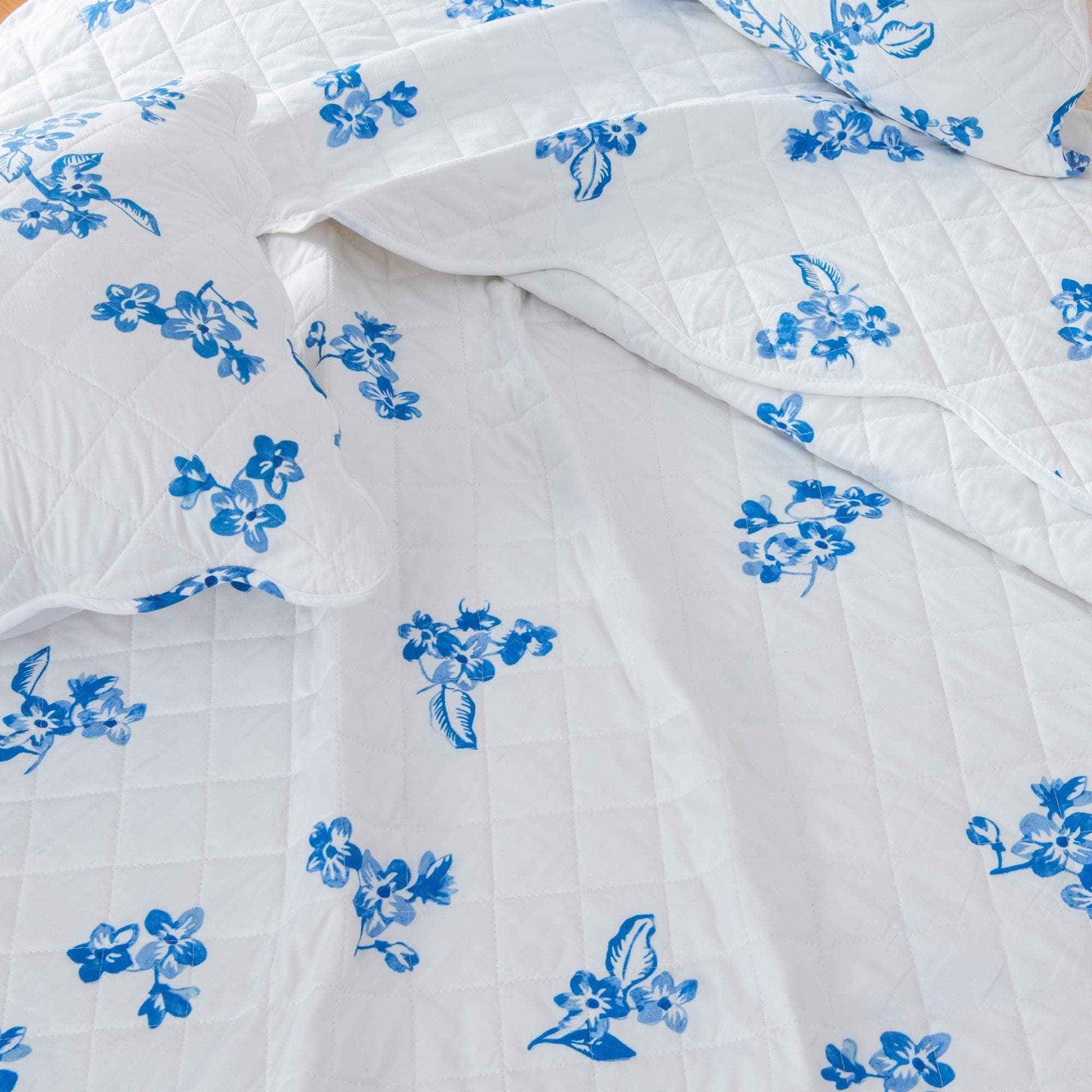 3-Piece Floral Quilt - Raelynn Collection