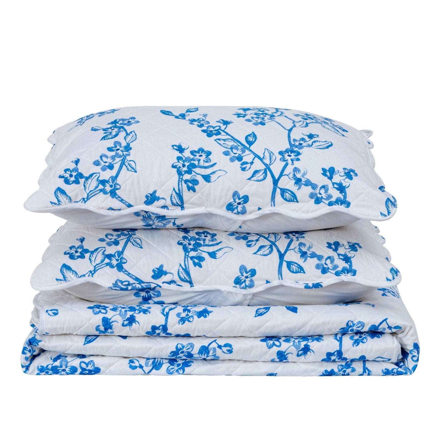 3-Piece Floral Quilt - Raelynn Collection