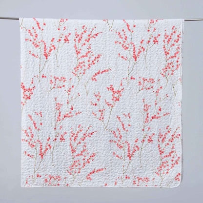 3-Piece Floral Quilt - Sakura Collection