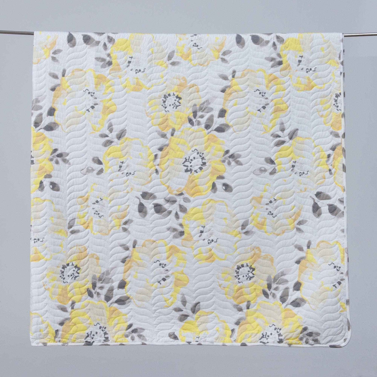 3 Piece Floral Quilt Set - Helene Collection
