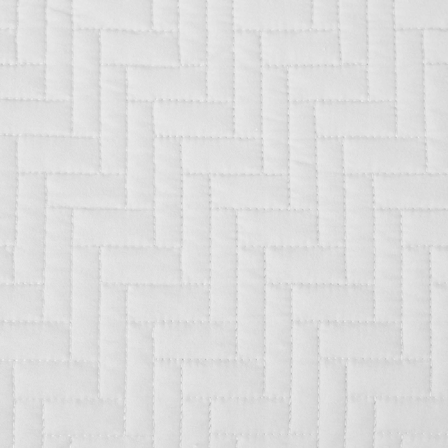 3-Piece Herringbone Stitched Quilt - Louise Collection