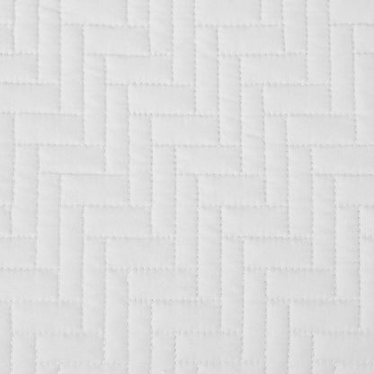 3-Piece Herringbone Stitched Quilt - Louise Collection