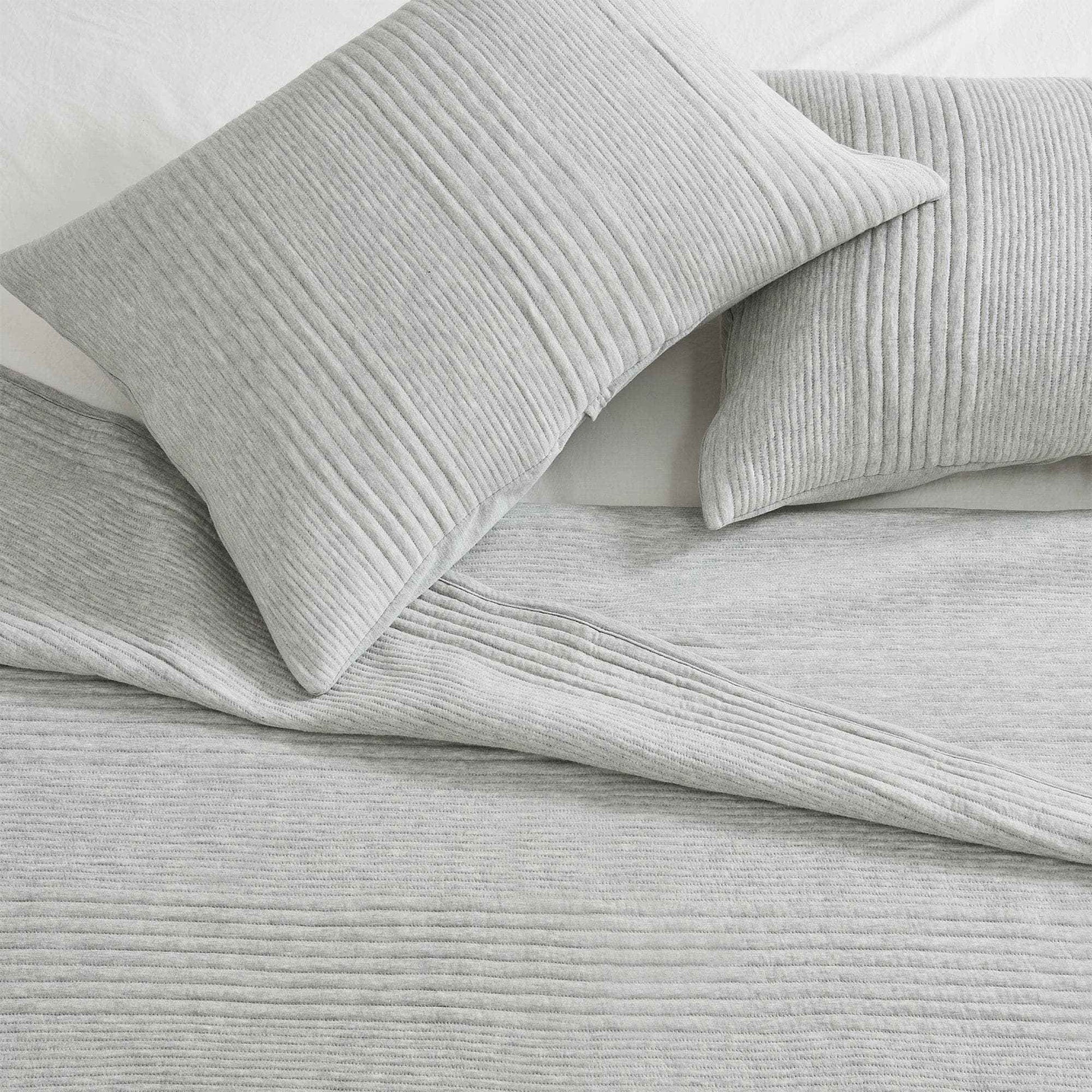 3 Piece Jersey Knit Quilt Set - Natalie Collection