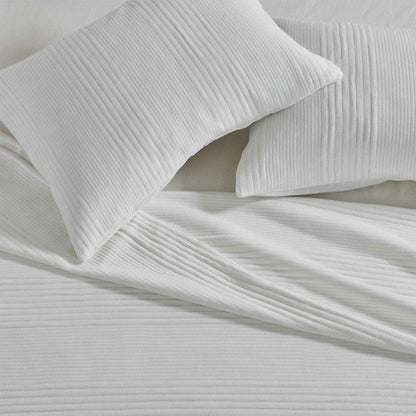 3 Piece Jersey Knit Quilt Set - Natalie Collection