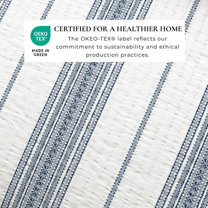 3-Piece Stripe Quilt - Wesley Collection