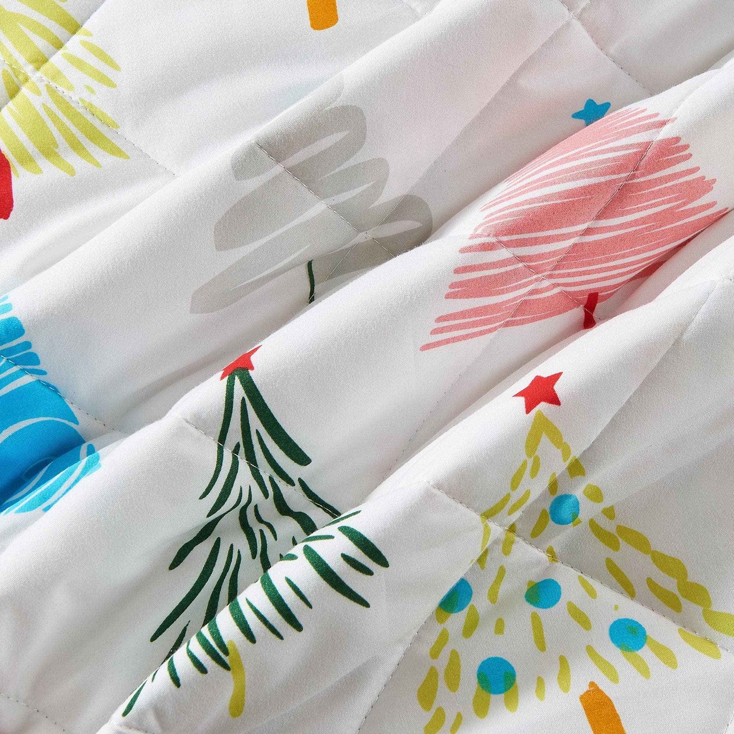 Colorful Holiday Quilt Set - Midnight Magic Collection