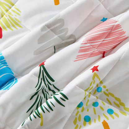 Colorful Holiday Quilt Set - Midnight Magic Collection