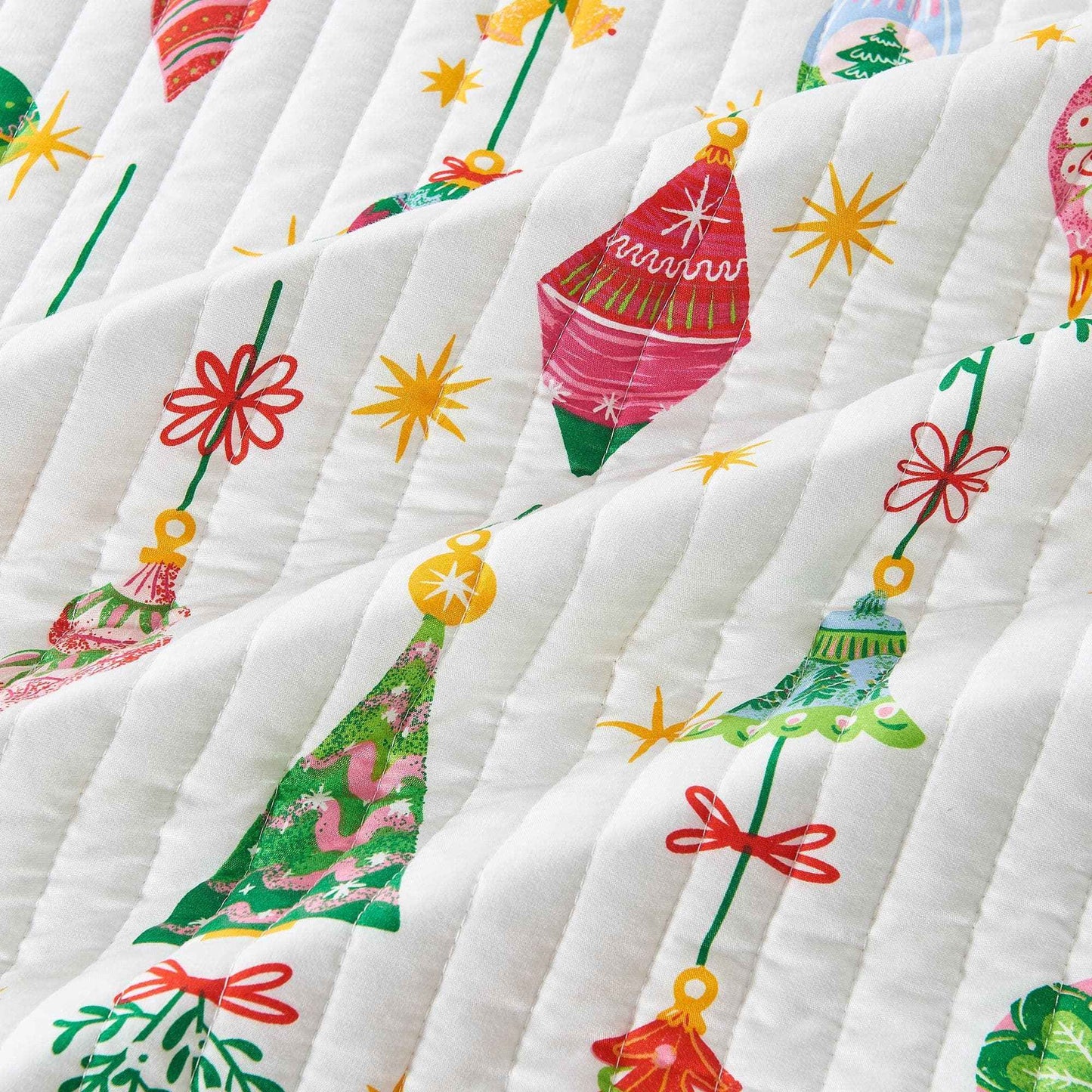 Colorful Holiday Quilt Set - Midnight Magic Collection