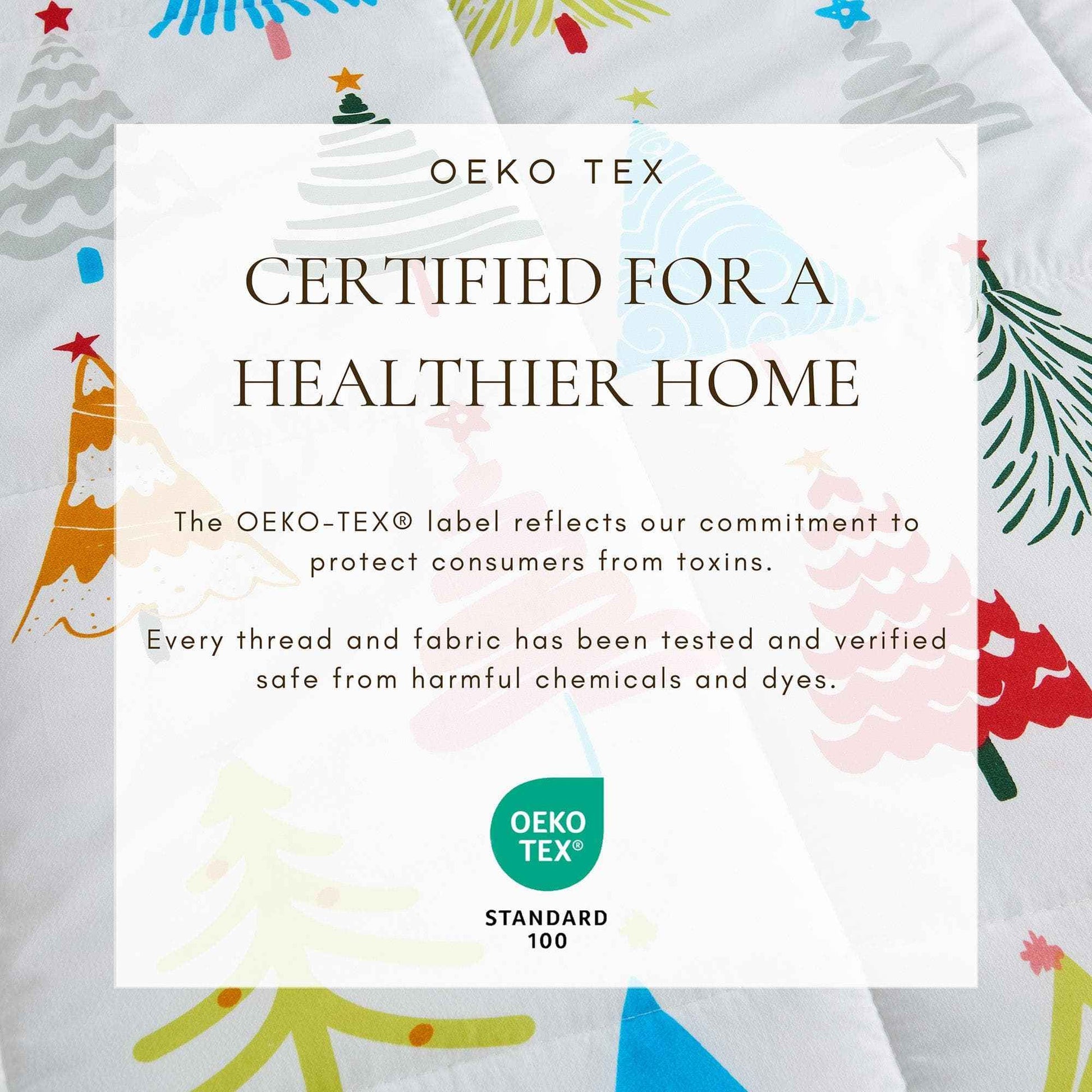 Reversible Christmas Comforter and Sham Set - Holiday / Lodge Odette Collection