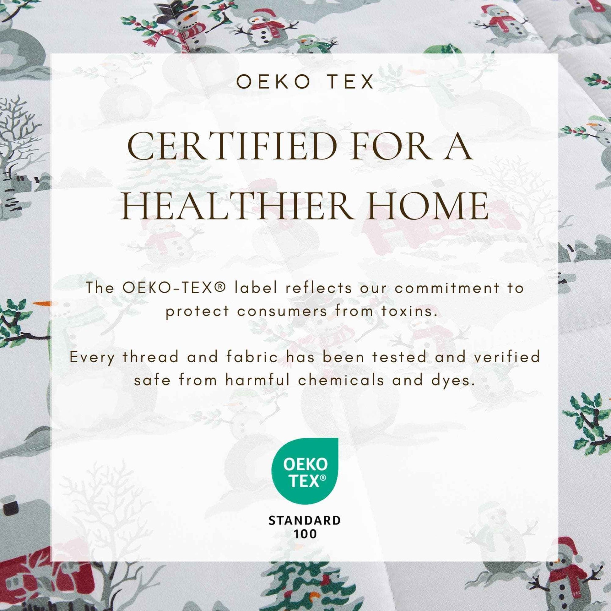 Reversible Christmas Comforter and Sham Set - Holiday / Lodge Odette Collection