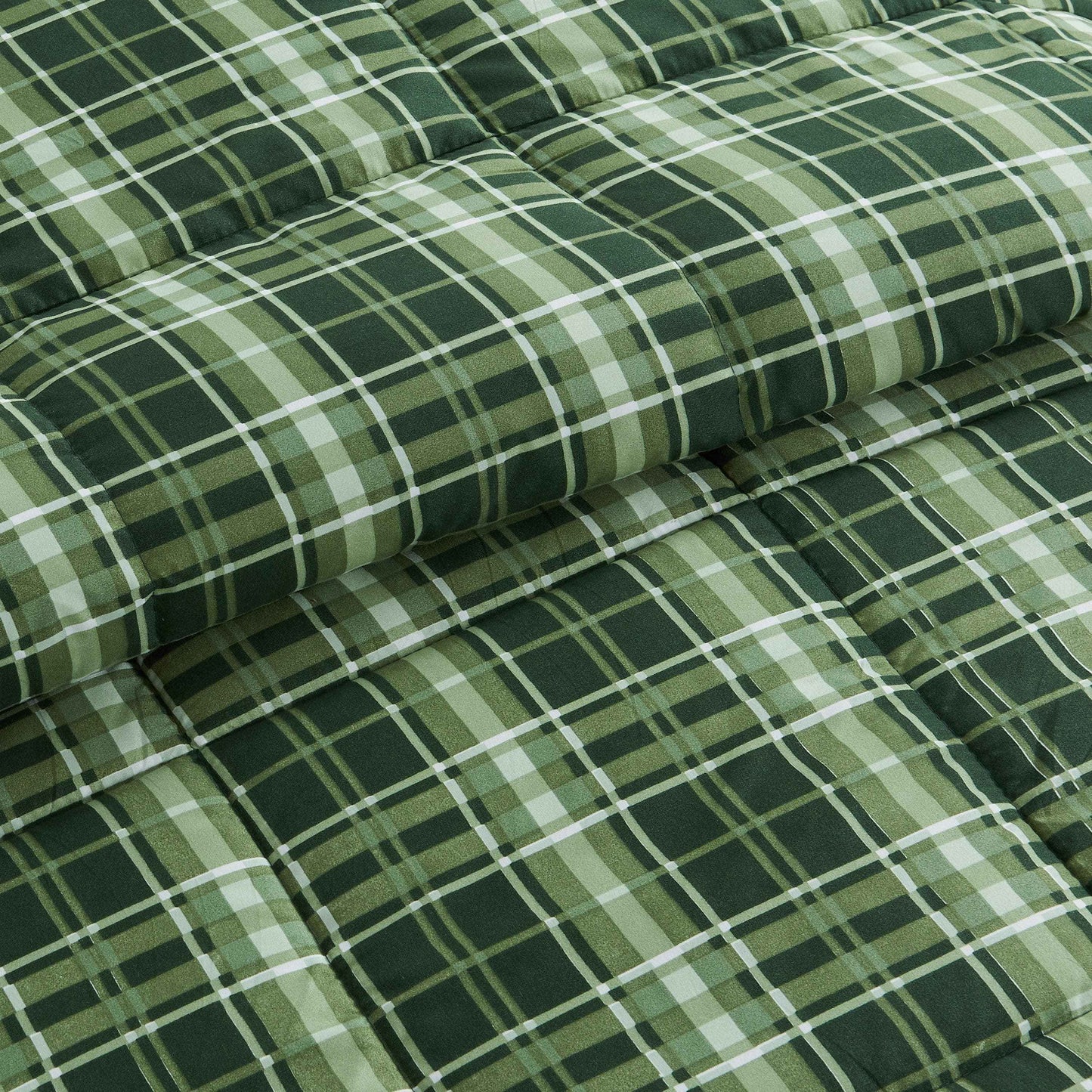 Reversible Christmas Comforter and Sham Set - Holiday / Lodge Odette Collection