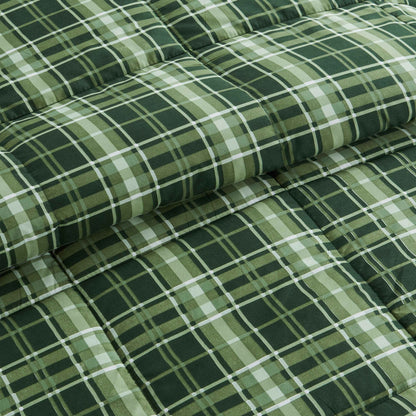 Reversible Christmas Comforter and Sham Set - Holiday / Lodge Odette Collection