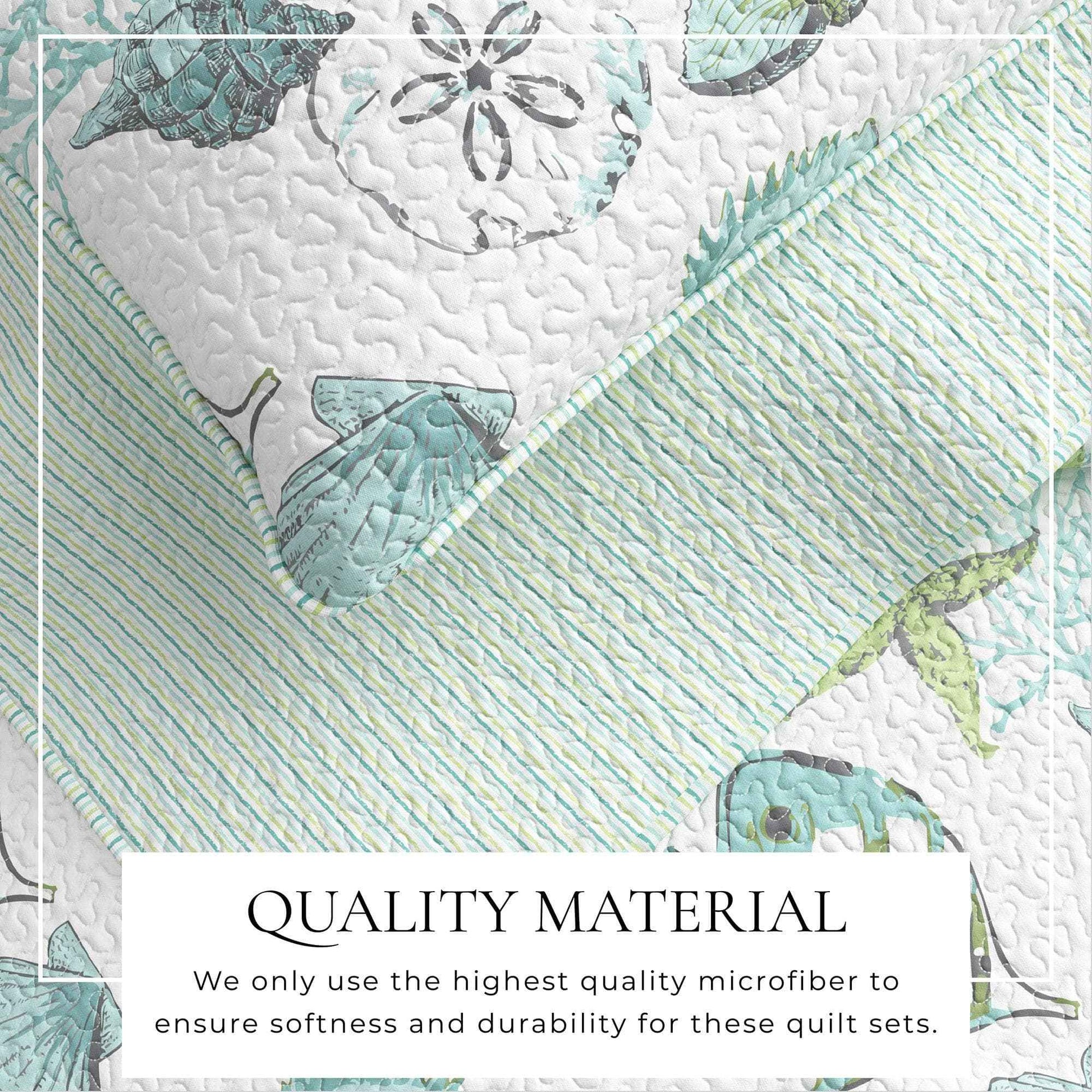 Seaside Collection Quilt Set