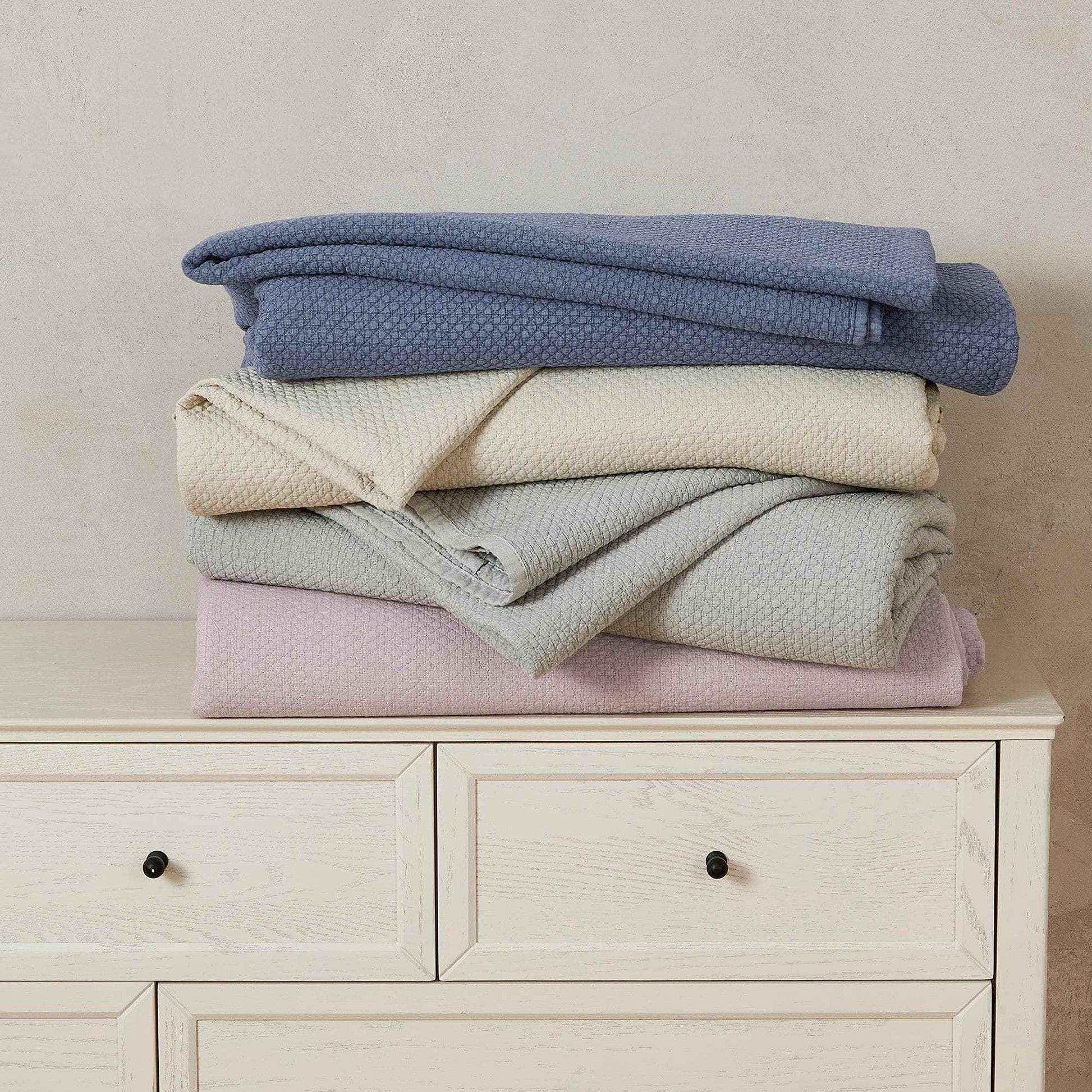 Stonewashed Relaxed Quilt Set - Vittoria Collection