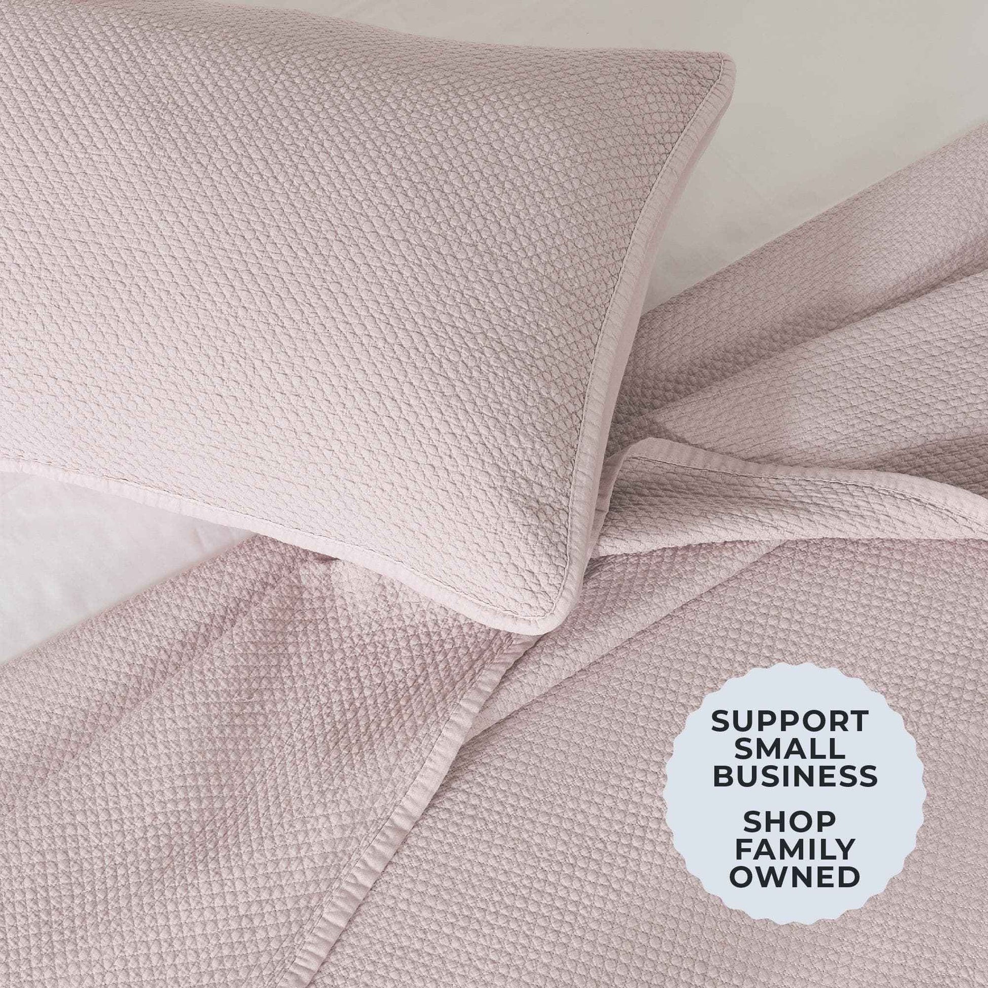 Stonewashed Relaxed Quilt Set - Vittoria Collection