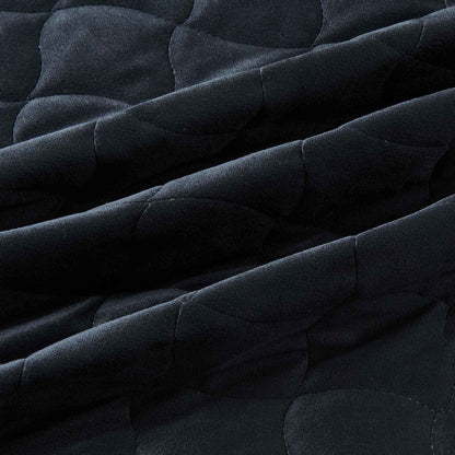 Velvet Box-Stitched Quilt Set - Vivica Collection