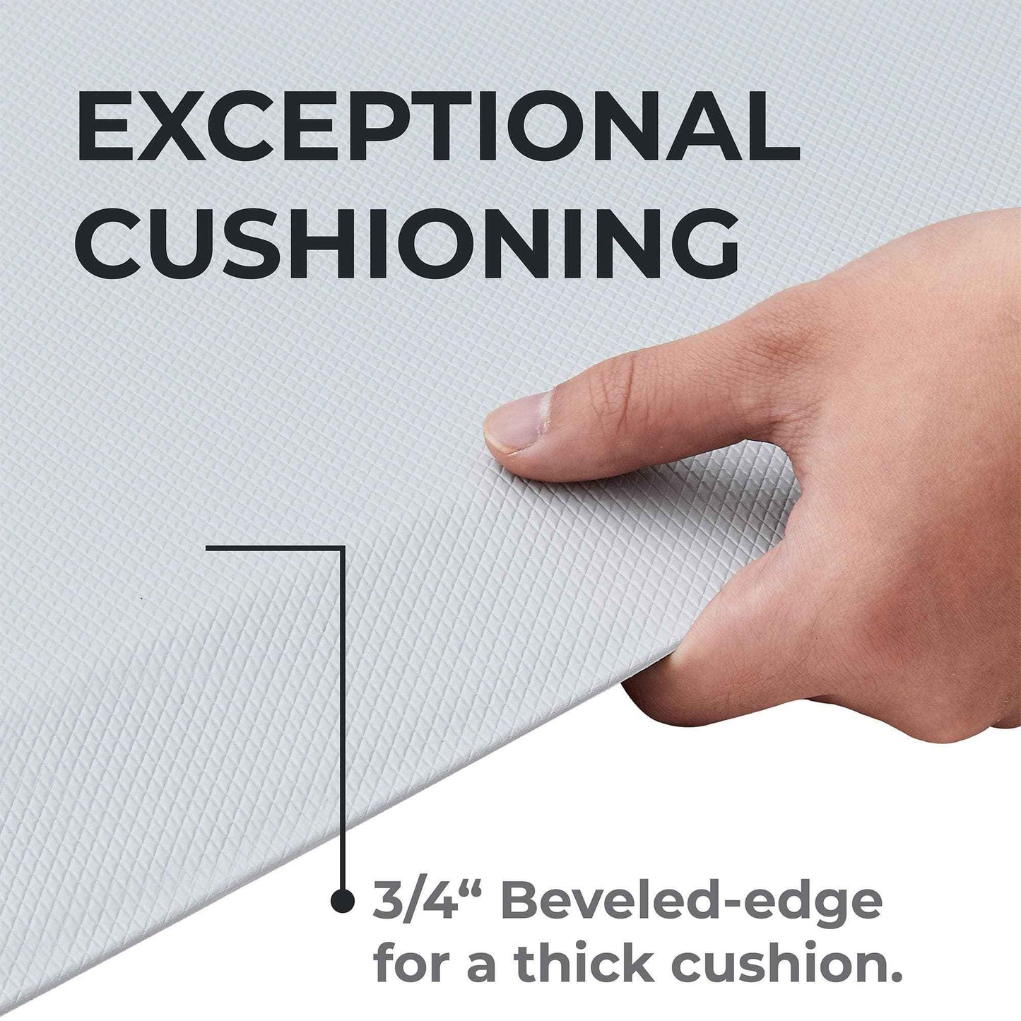 Cushioned Anti-Fatigue Standing Kitchen Mat