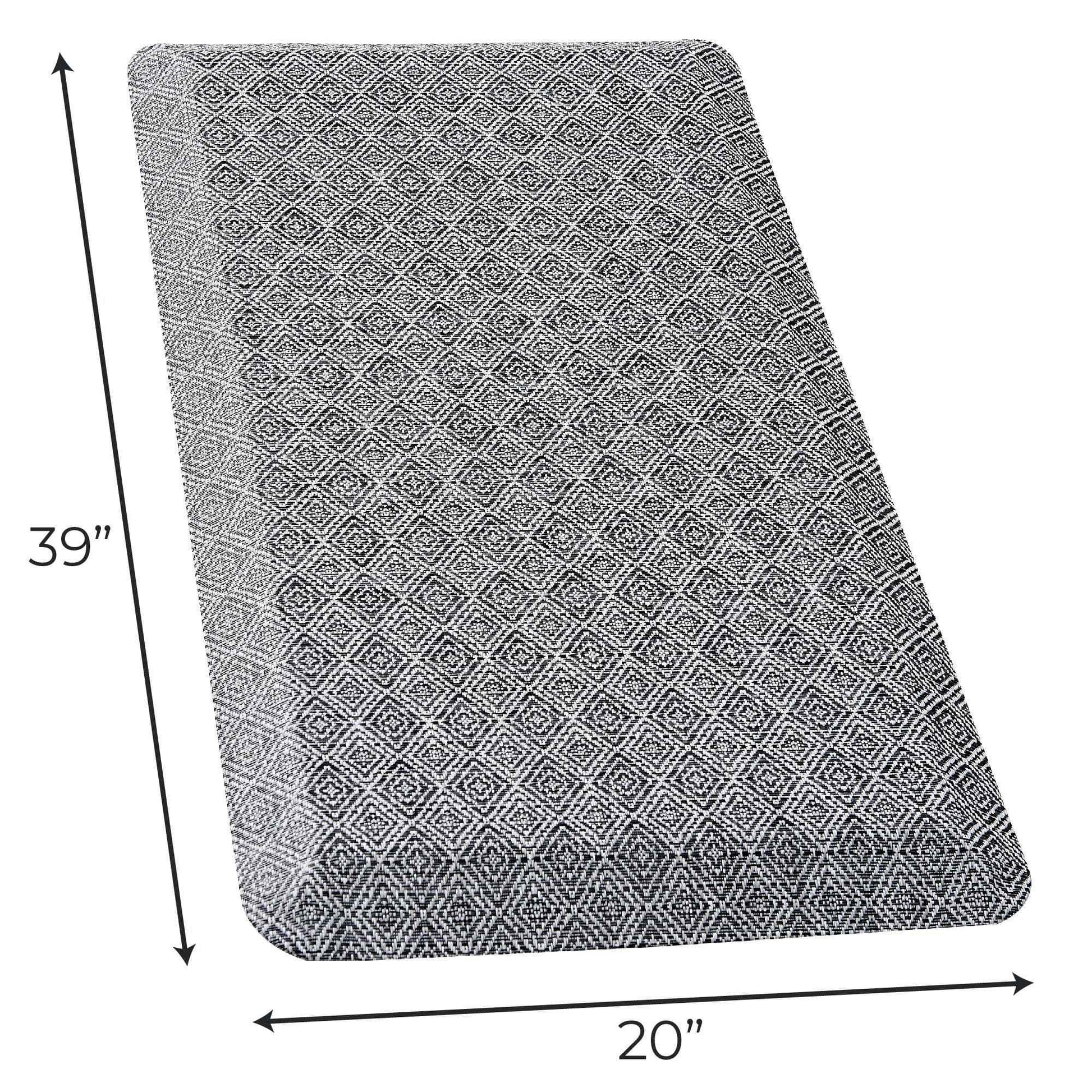 Cushioned Textured Anti-Fatigue Standing Kitchen Mat