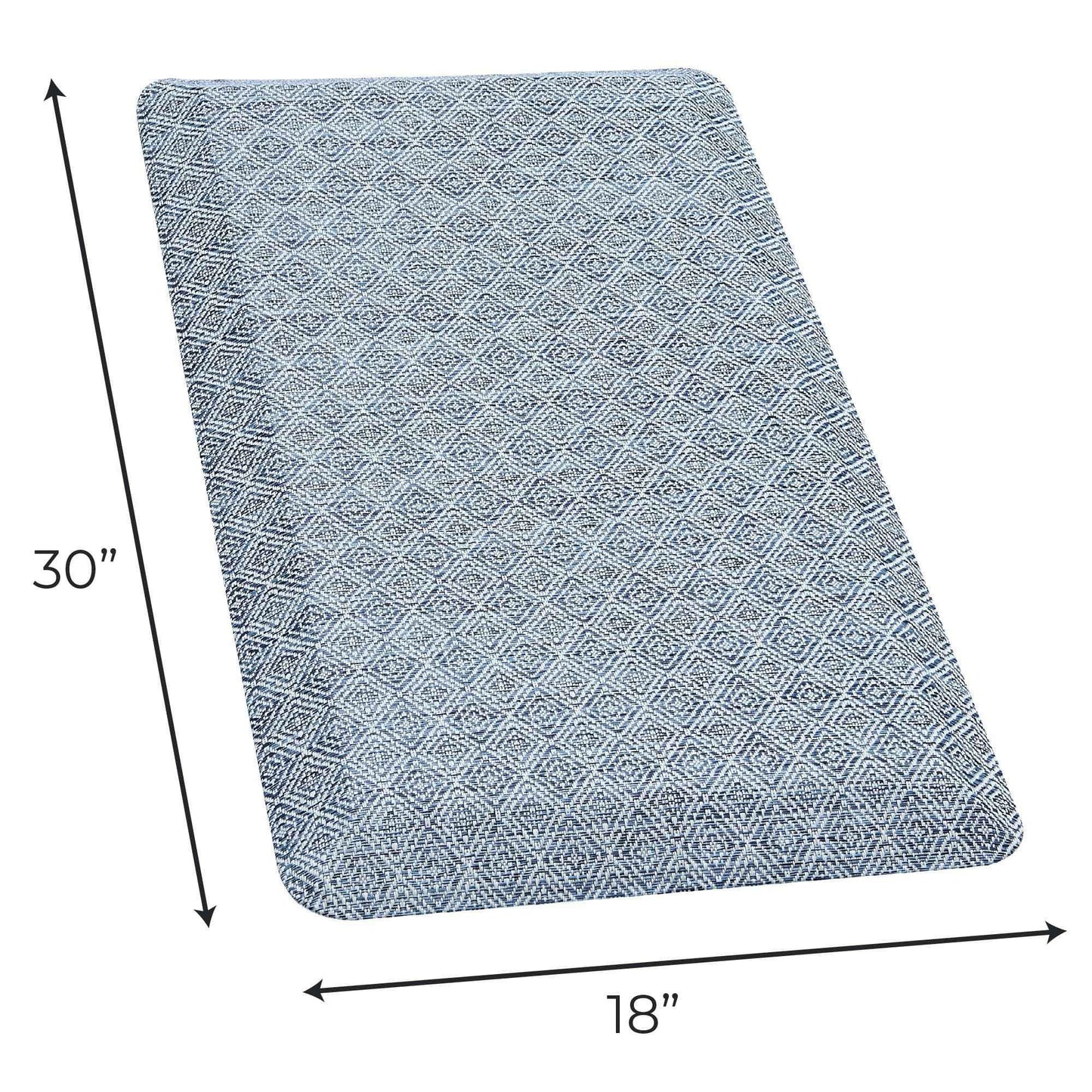 Cushioned Textured Anti-Fatigue Standing Kitchen Mat