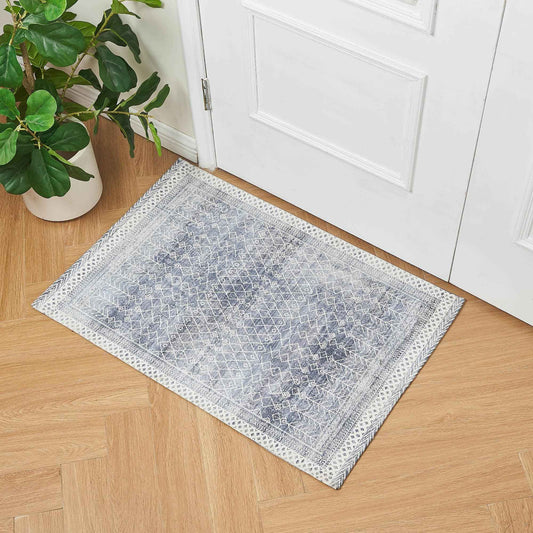 Distressed Moroccan Machine Washable Accent Rug 2' x 3' - Neve Collection