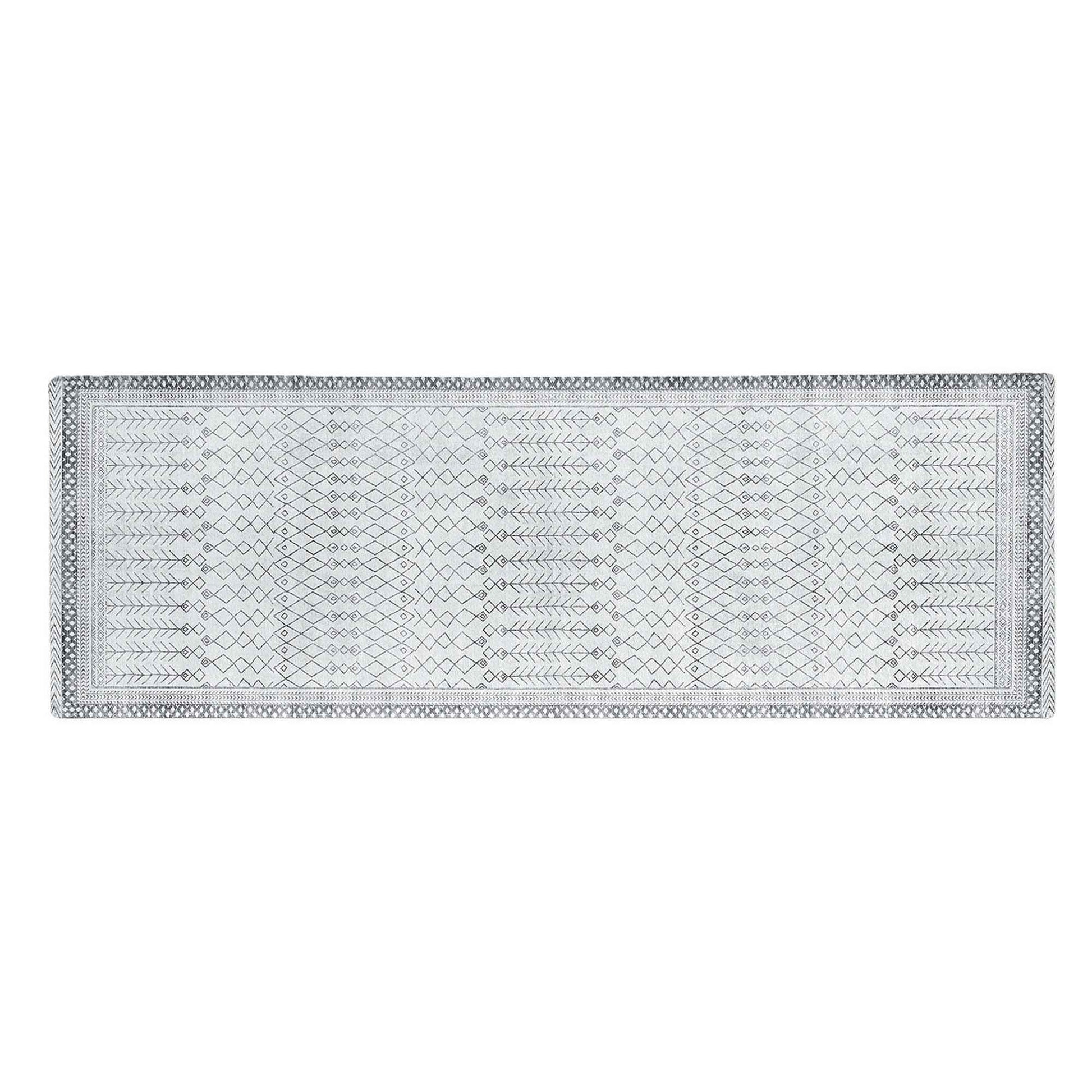 Distressed Moroccan Machine Washable Accent Runner 2'4" x 7' - Neve Collection