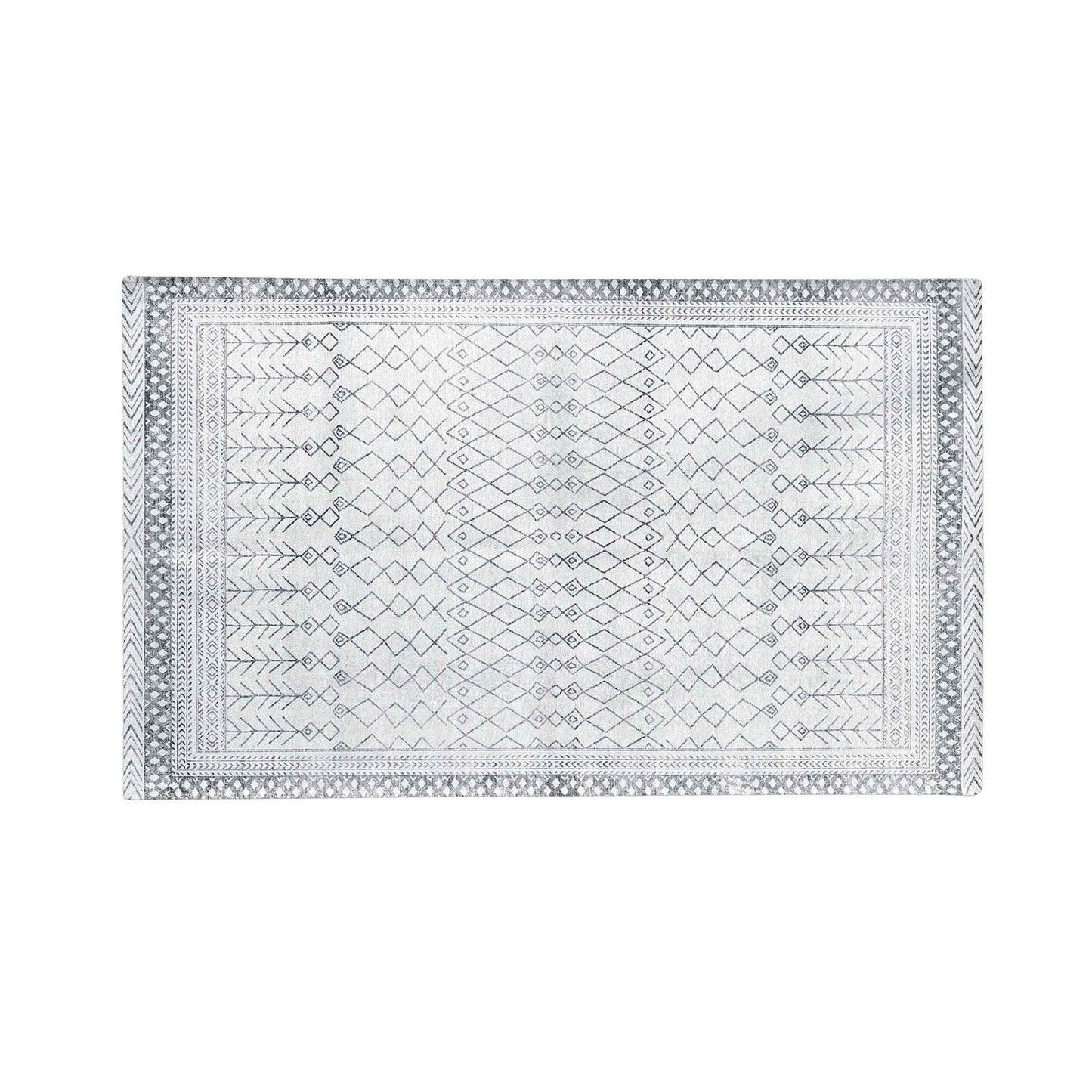 Distressed Moroccan Machine Washable Accent Area Rug 5' x 7' - Neve Collection