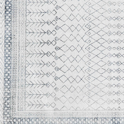 Distressed Moroccan Machine Washable Accent Area Rug 5' x 7' - Neve Collection