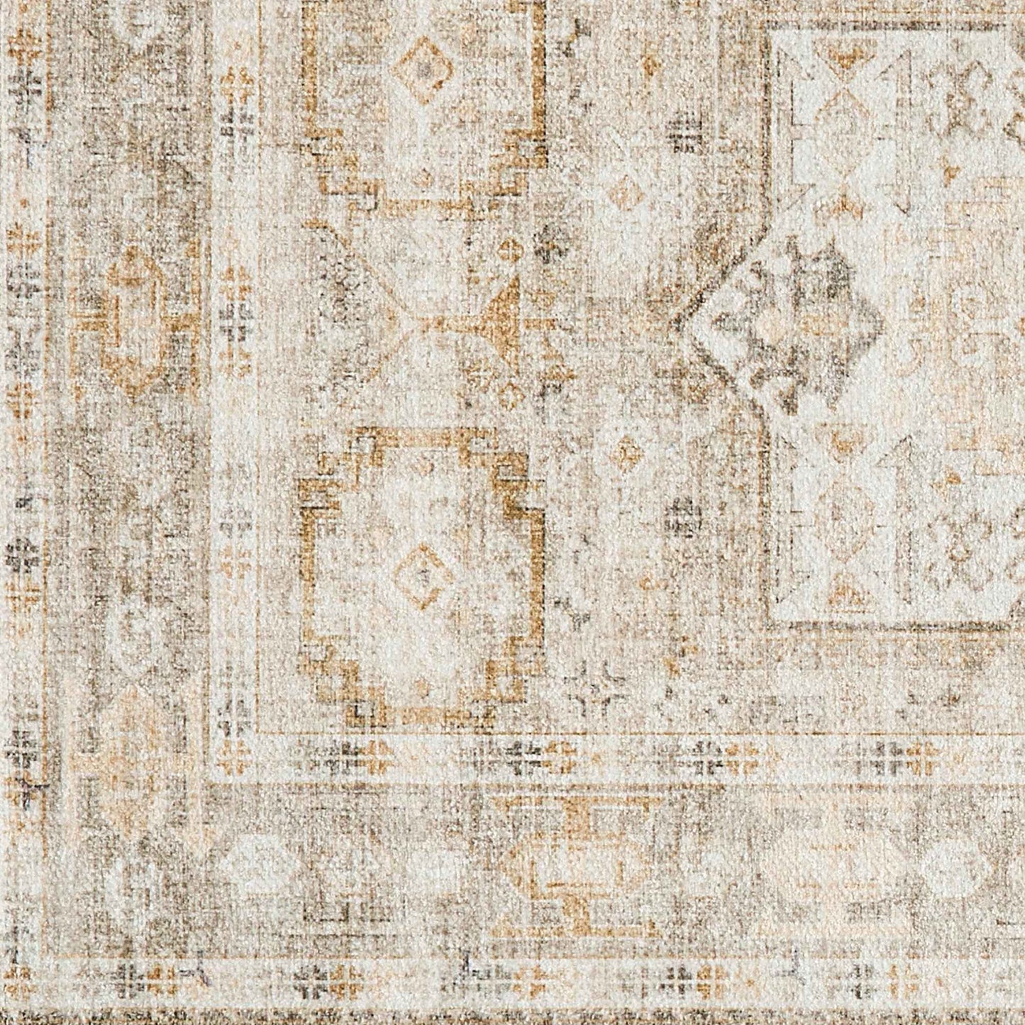Medallion Machine Washable Accent Rug 2' x 3' - Nava Collection