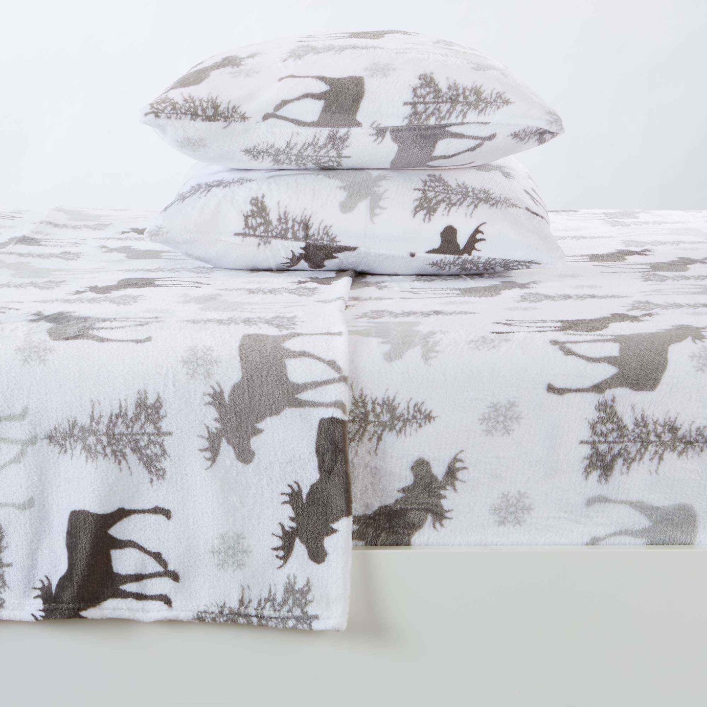 Printed Plush Sheet - Velvet Luxe Collection