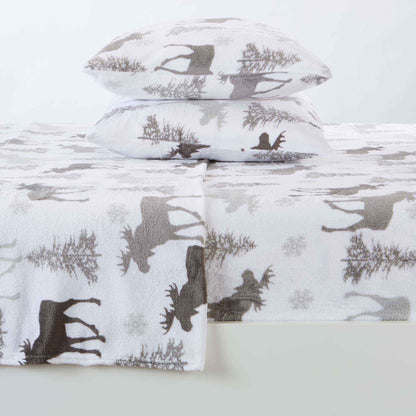 Printed Plush Sheet - Velvet Luxe Collection