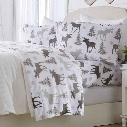 Printed Plush Sheet - Velvet Luxe Collection