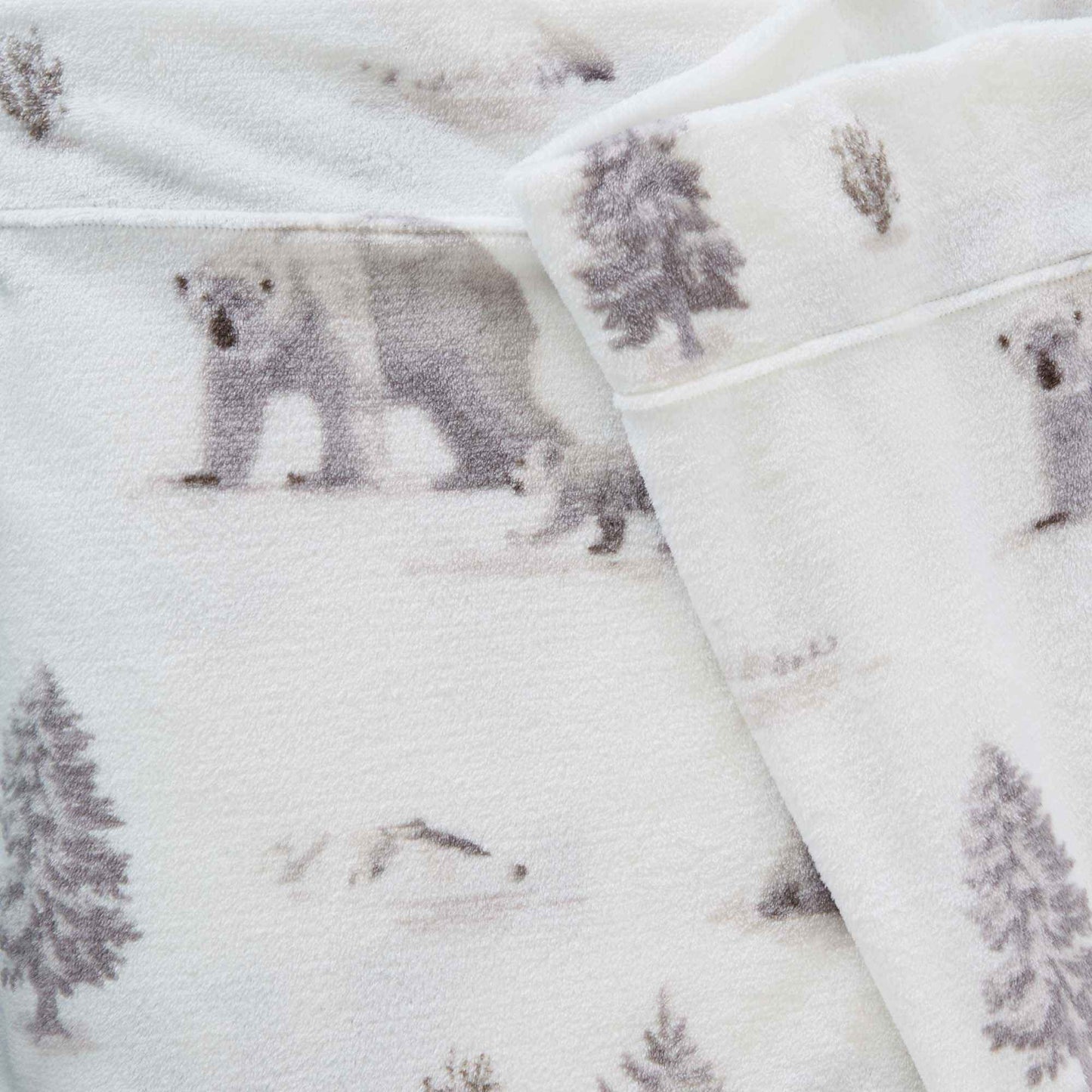 Printed Plush Sheet - Velvet Luxe Collection