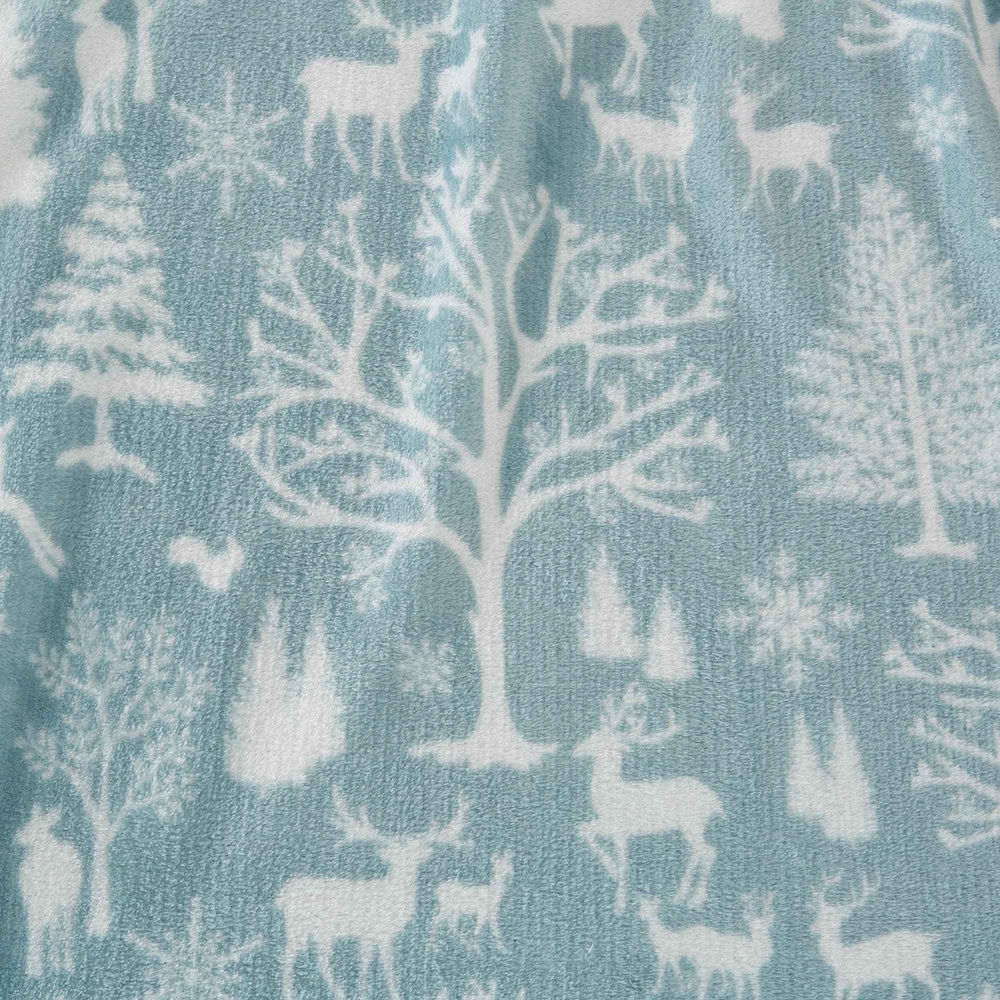 Printed Plush Sheet - Velvet Luxe Collection