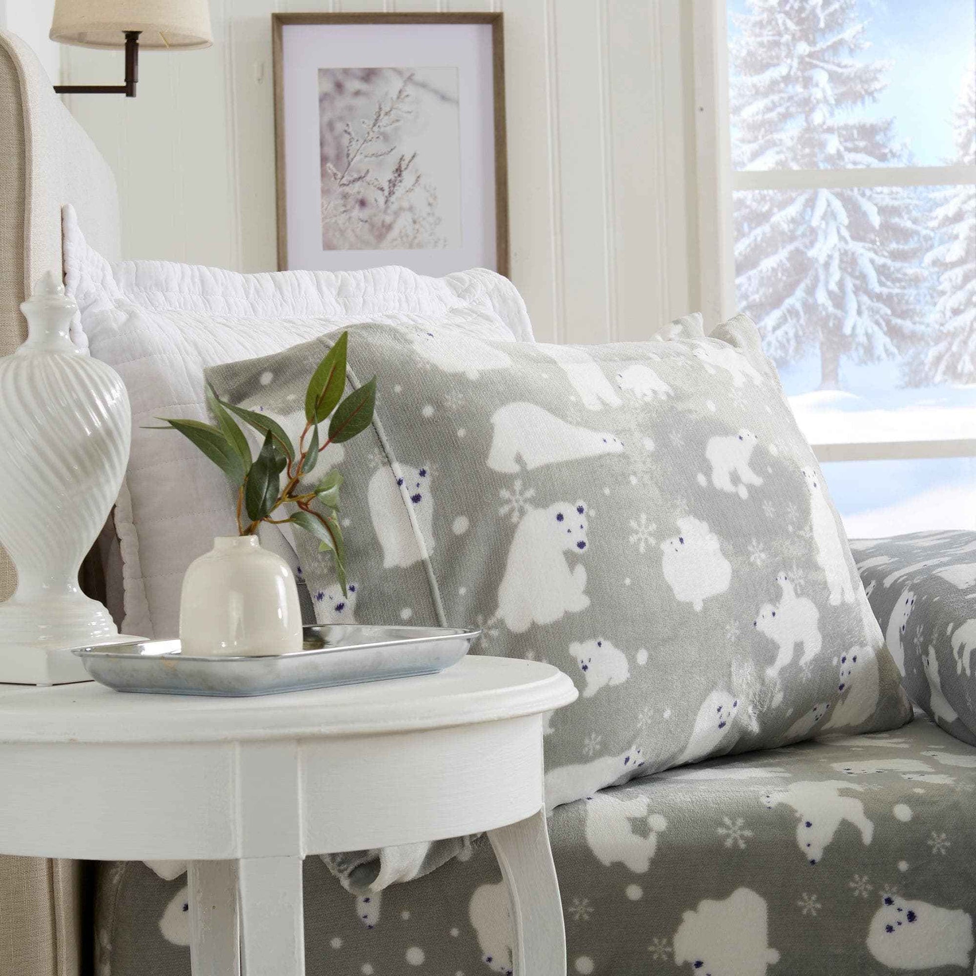 Printed Plush Sheet - Velvet Luxe Collection