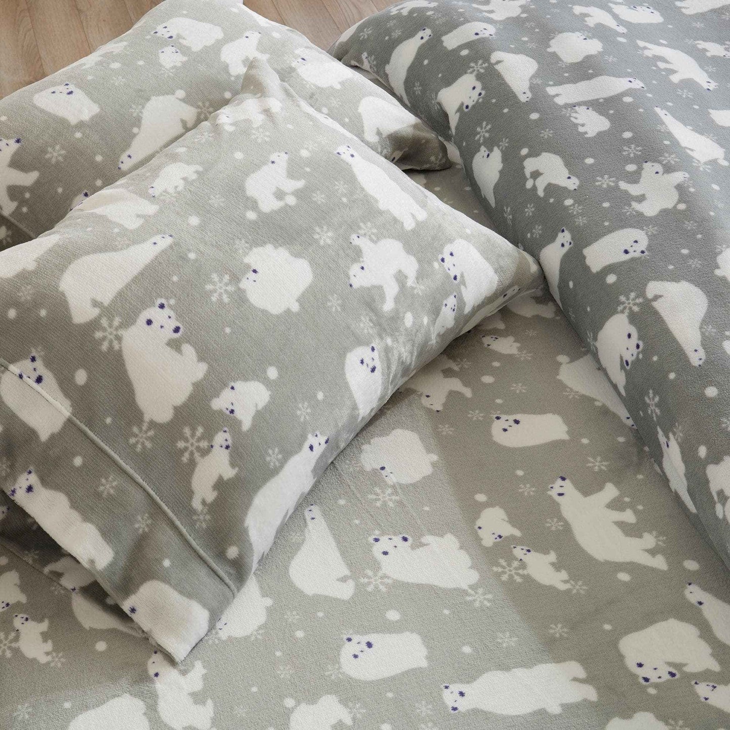 Printed Plush Sheet - Velvet Luxe Collection
